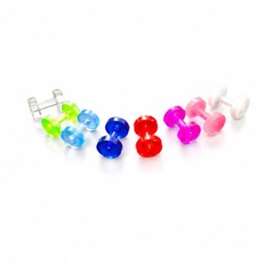 2MM CLEAR ACRYLIC TUNNEL PAIR