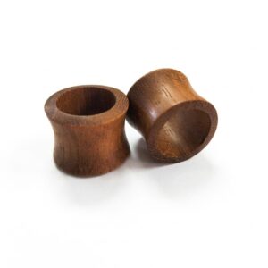 14MM WOOD TUNNEL PAIR