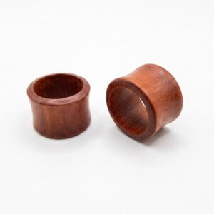 18MM WOOD TUNNEL PAIR