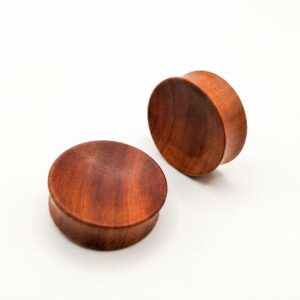 42MM WOOD PLUG PAIR