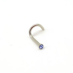 1MM PIGTAIL - STEEL - PALE BLUE