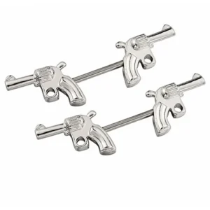 1.6 X 14 STRAIGHT BAR - SILVER GUNS