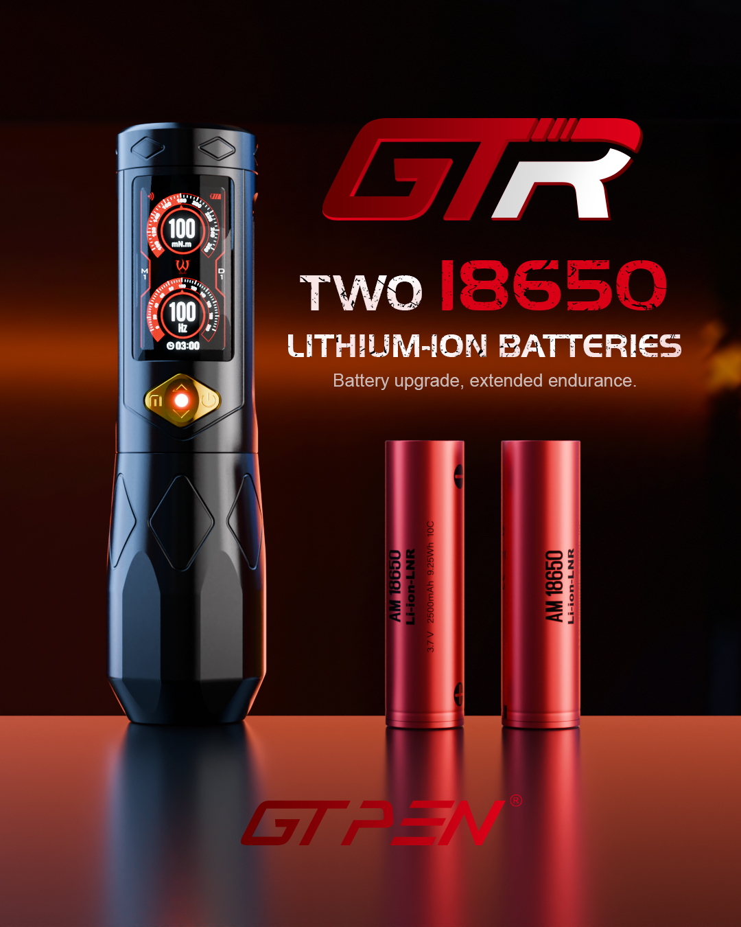 AVA GTR WIRELESS PEN KIT - GOLD (INTERNAL ADJUSTABLE STROKE) - Image 4