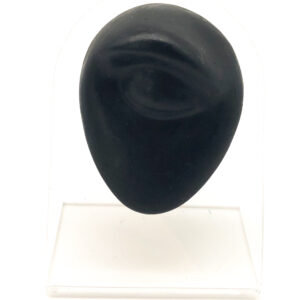SILICONE BODY DISPLAY - BROW - BLACK