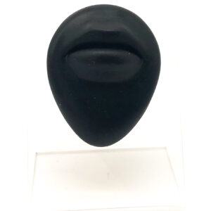 SILICONE BODY DISPLAY - MOUTH - BLACK