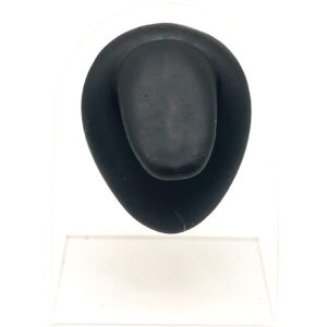 SILICONE BODY DISPLAY - TONGUE - BLACK