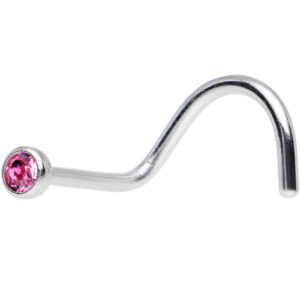 1MM PIGTAIL - STEEL - FUCSHIA