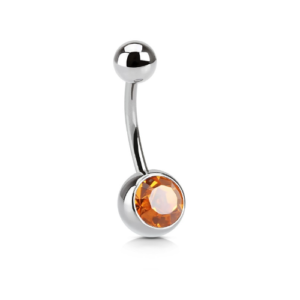 1.6 X 10 X 5/8 - BELLY BAR - STEEL - AMBER
