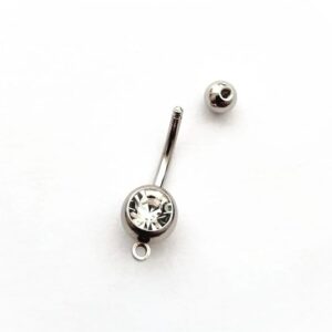 1.6 X 10 X 5/8 - BELLY BAR - STEEL - CHARM HOOK