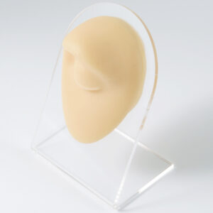 SILICONE BODY DISPLAY - BROW - FLESH