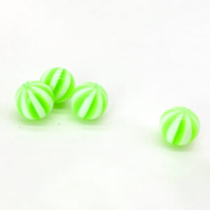 1.6 X 8 BALL - PLASTIC - LIME
