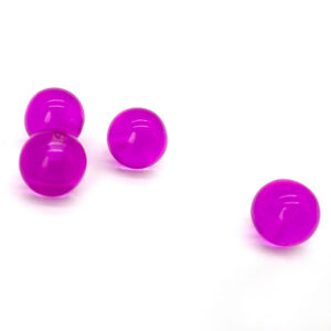 1.6 X 8 BALL - PLASTIC - PURPLE