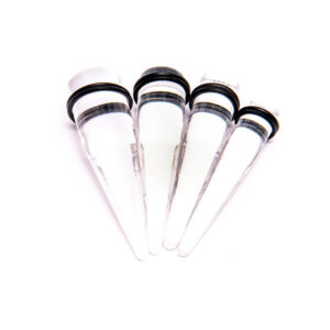 16MM TAPER - ACRYLIC - CLEAR