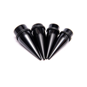 20MM TAPER - ACRYLIC - BLACK