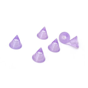 1.6 X 5 CONE - PLASTIC - PURPLE
