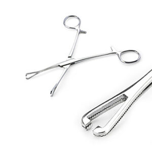MINI PENNINGTON FORCEP - 6" - SLOTTED