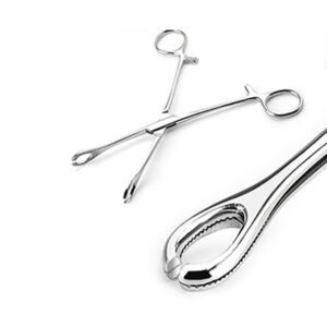 STANDARD FORESTER SPONGE FORCEP – 7″ – SLOTTED