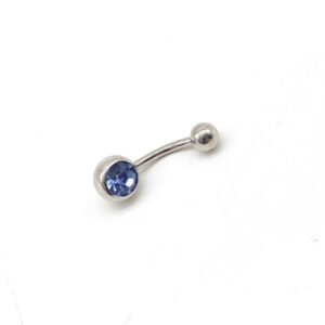 1.6 X 10 X 5/8 - BELLY BAR - STEEL - PALE BLUE