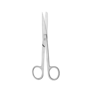 SCISSORS - ONE END SHARP/ONE END ROUND - 5.5" - LARGE
