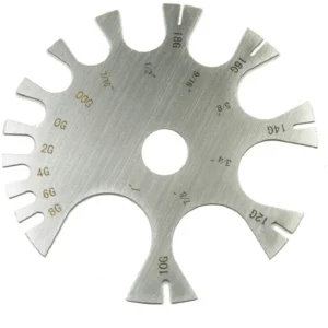 BODY JEWELLERY GAUGE WHEEL