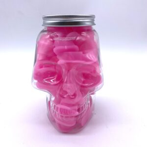 SKULLDNA SILICONE INK CUPS - TRIANGLE 2 IN 1 - PINK (80pcs)