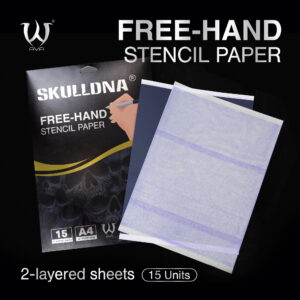 SKULLDNA FREEHAND STENCIL PAPER (15PCS PACK)
