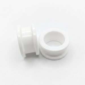 16MM TUNNEL - ACRYLIC SCREW-OFF - WHITE