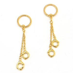 1.6 X 12 X 4 BCR - GOLD - HANDCUFFS