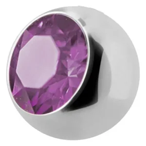 1.6 X 5 BALL - STEEL - DARK PURPLE