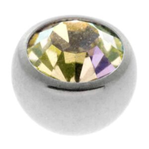 1.6 X 5 BALL - STEEL - AMBER