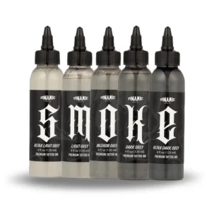 DYNAMIC INK SMOKE OPAQUE GREY SET 5 X 120ML