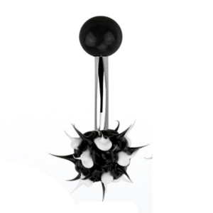1.6 X 10 X 5/8 - BELLY BAR - SILICONE KOOSH BALL