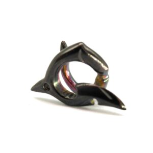 3MM EAR HANGER - BLACK - TRIBAL