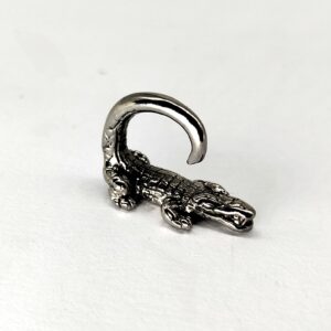 3MM EAR HANGER - STEEL - ALLIGATOR