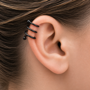 SPIRAL BAR - 1,2 x 10 x 3 BLACK