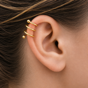 SPIRAL BAR - 1,2 x 10 x 3 GOLD