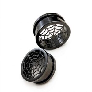 25MM BLACK STEEL WEB TUNNEL PAIR
